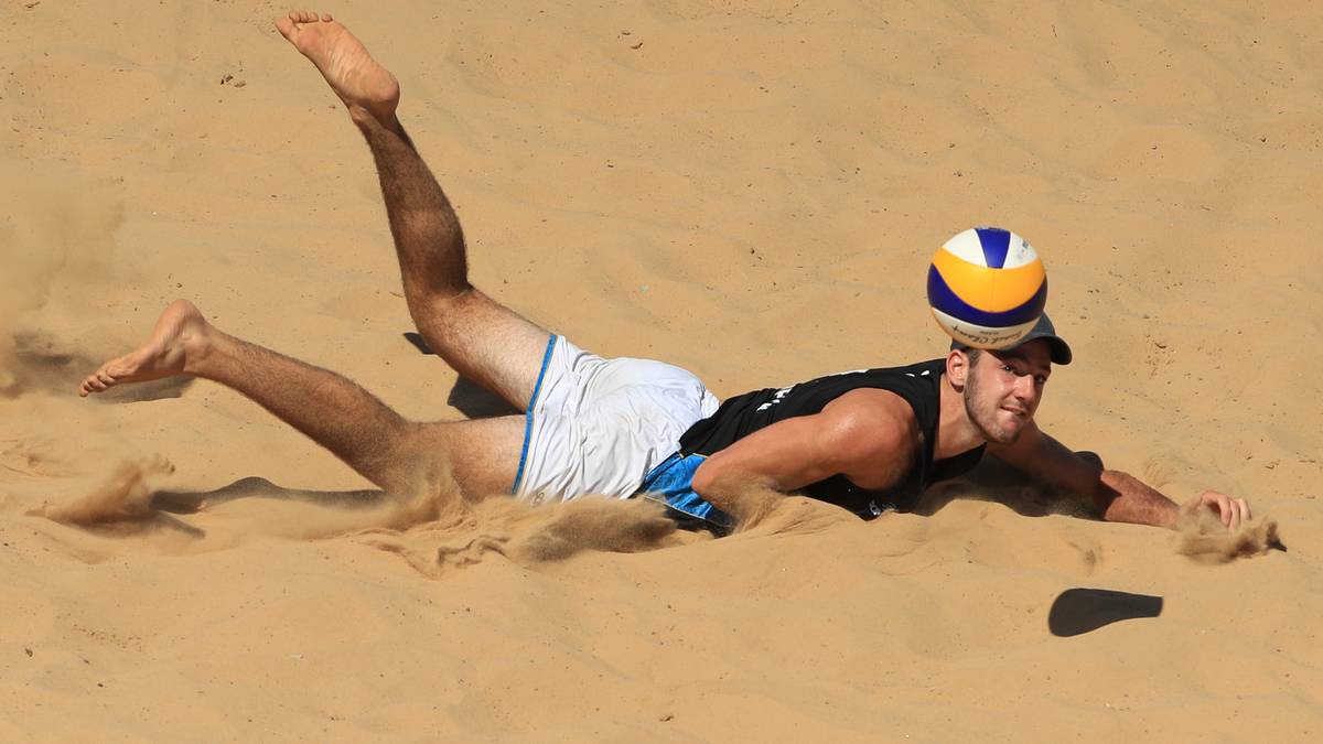 Dass man mal ein bisschen Sand schluckt, gehört dazu