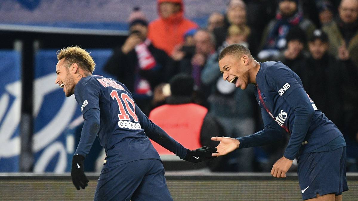 PLATZ 1 - Kylian Mbappe und Neymar (28, Paris Sant-Germain): Mbappe 11, 3
Neymar 9, 5