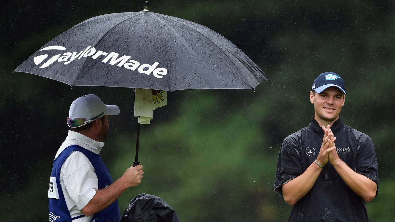 Kaymer von Gewitter gestoppt