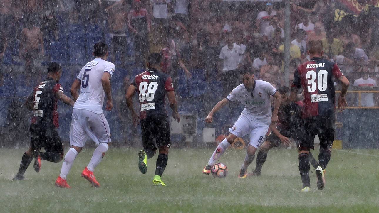 Regen-Chaos sorgt für Spielabbruch