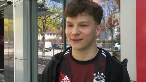 Die Fans des FC Bayern München sprechen über das Viertelfinale in der UEFA Champions League gegen den FC Arsenal. 