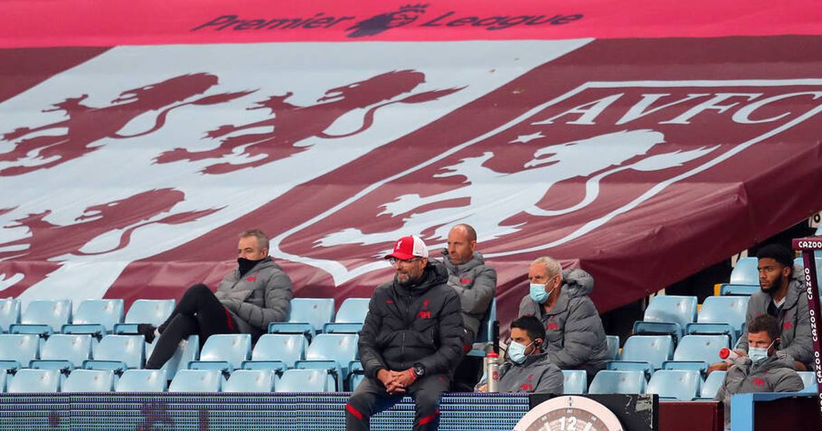 Photo of Jürgen Klopp gegen Aston Villa in der Premier League mit historischem Bankrott