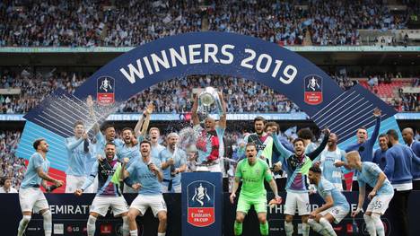 Manchester City holte in der vergangenen Saison den Titel im FA Cup