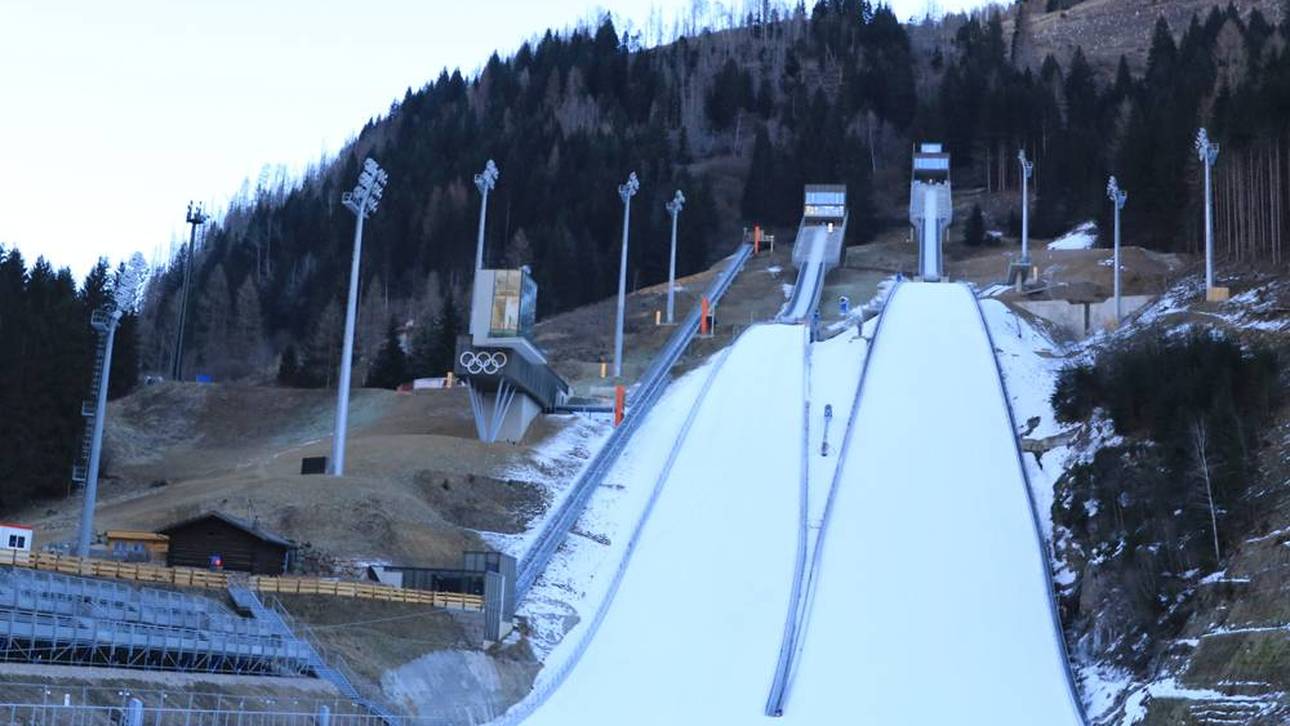 Die Skisprungschanzen in Predazzo