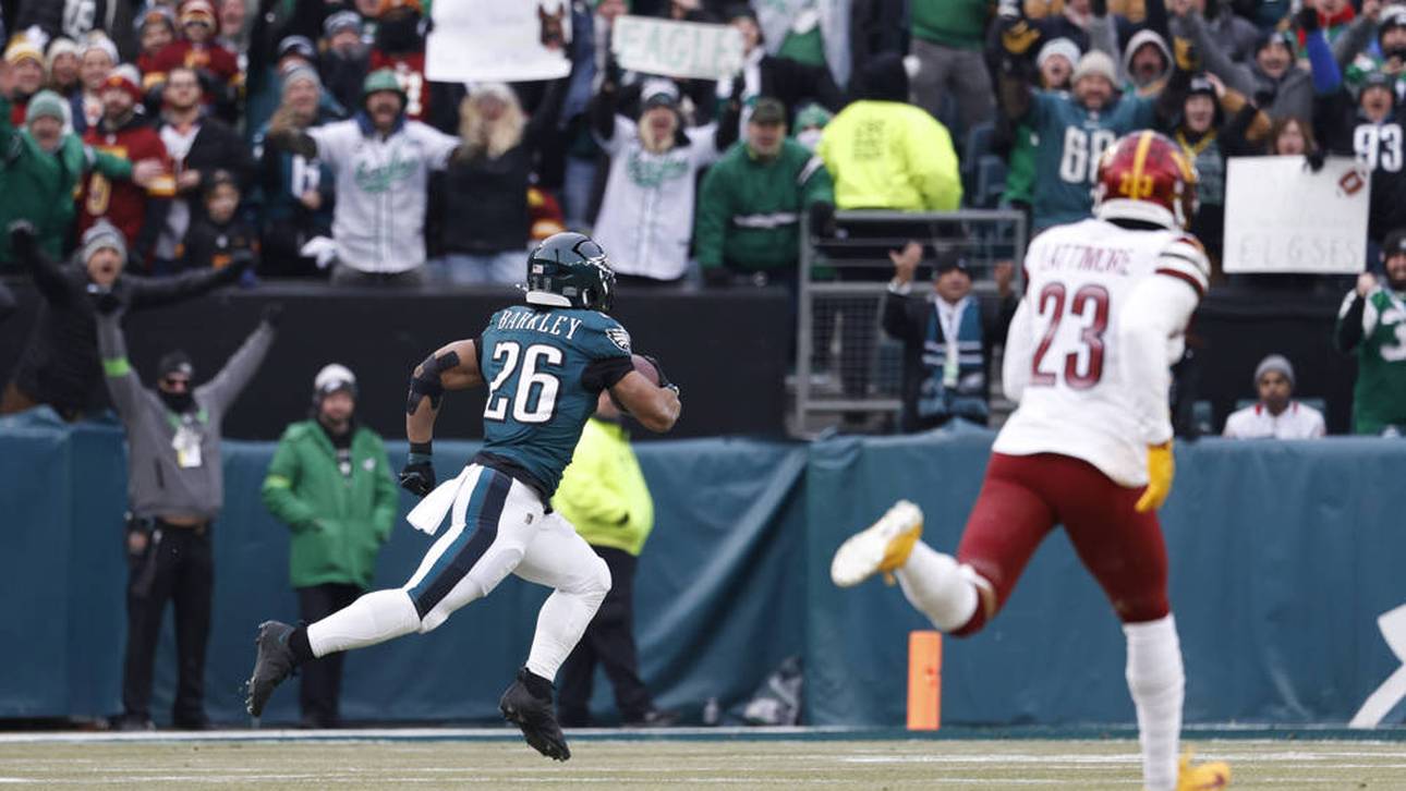 Nicht zu greifen! Saquon Barkley lief zum 60-Yard-Touchdown