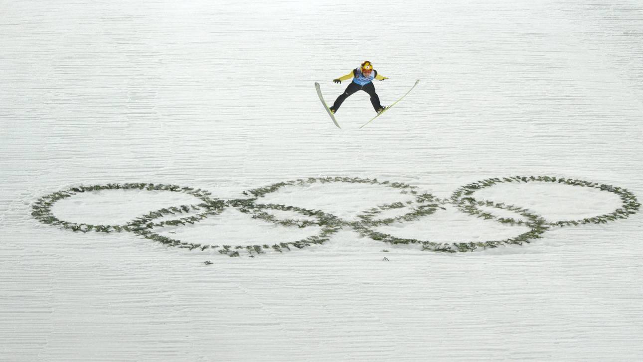 Noriaki Kasai gewann bei den Olympischen Spielen 2014 in Sotschi zwei Medaillen