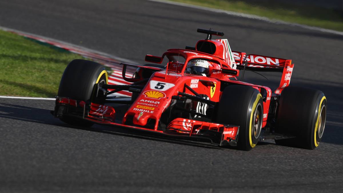 Sebastian Vettel blieb auch beim Großen Preis von Japan nicht fehlerfrei