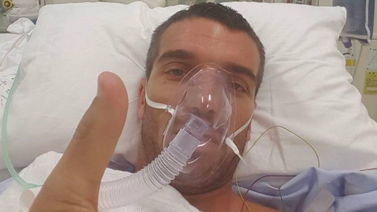 De Angelis meldet sich aus Klinik