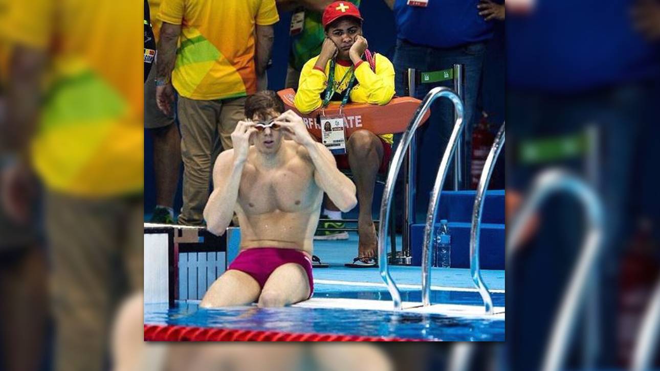 So langweilen sich Rios Bademeister