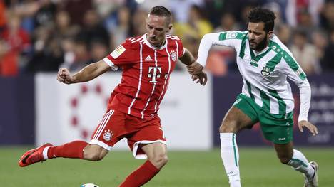 Franck Ribery zeigte im Testspiel gegen Al-Ahli eine starke Leistung
