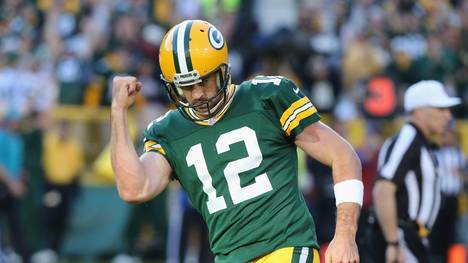 Aaron Rodgers von den Green Bay Packers zeigte im Spiel gegen die Seattle Seahawks eine starke Leistung