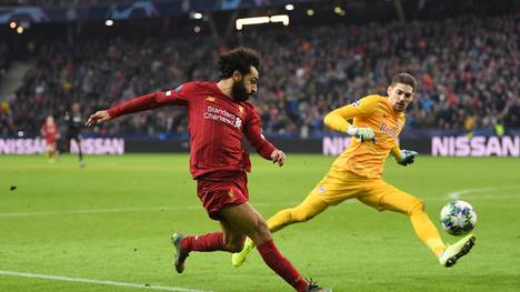 Mohamed Salah erzielte das 2:0 des FC Liverpool gegen RB Salzburg