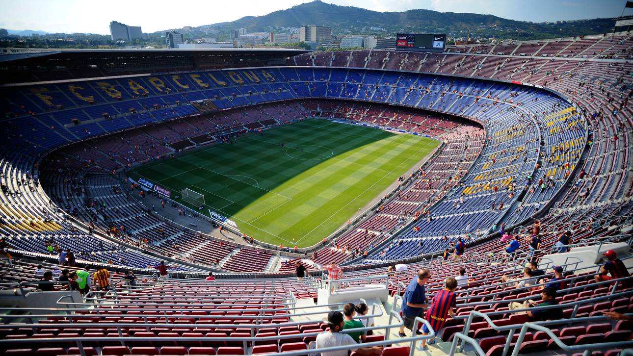 Barca plant Verkauf des Stadionnamens