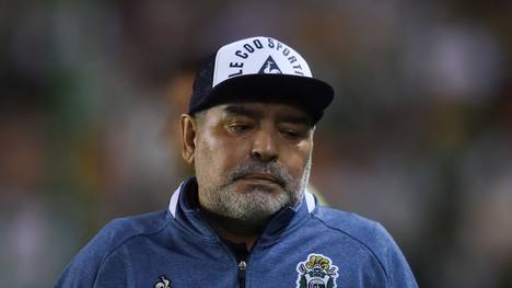 Diego Maradona war mit der Schiedsrichterleistung nicht einverstanden