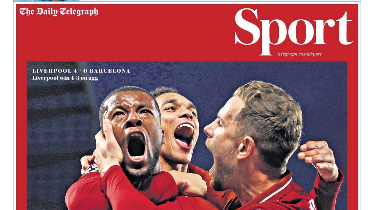 The Daily Telegraph (England): "Die Geschichte dieses großartigen Klubs im europäischen Fußball wird wohl nie wieder die selbe sein"
