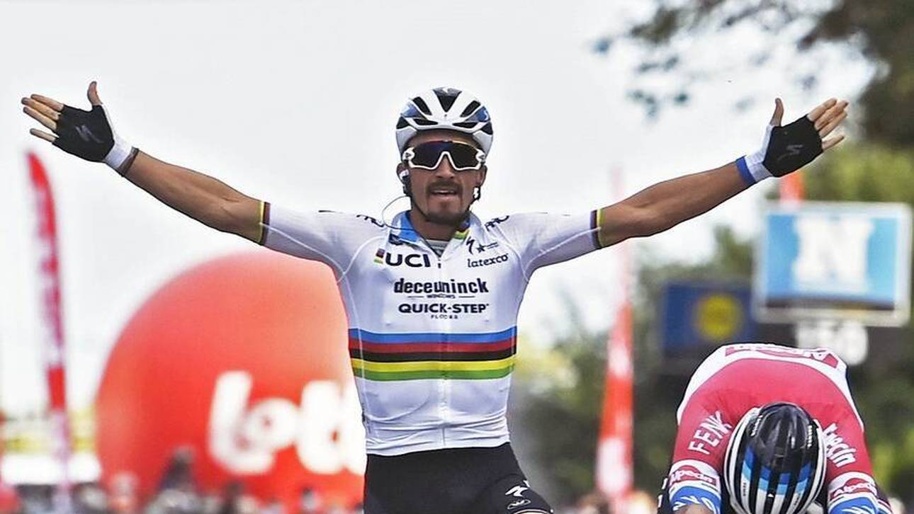 Alaphilippe schlägt in Belgien zu