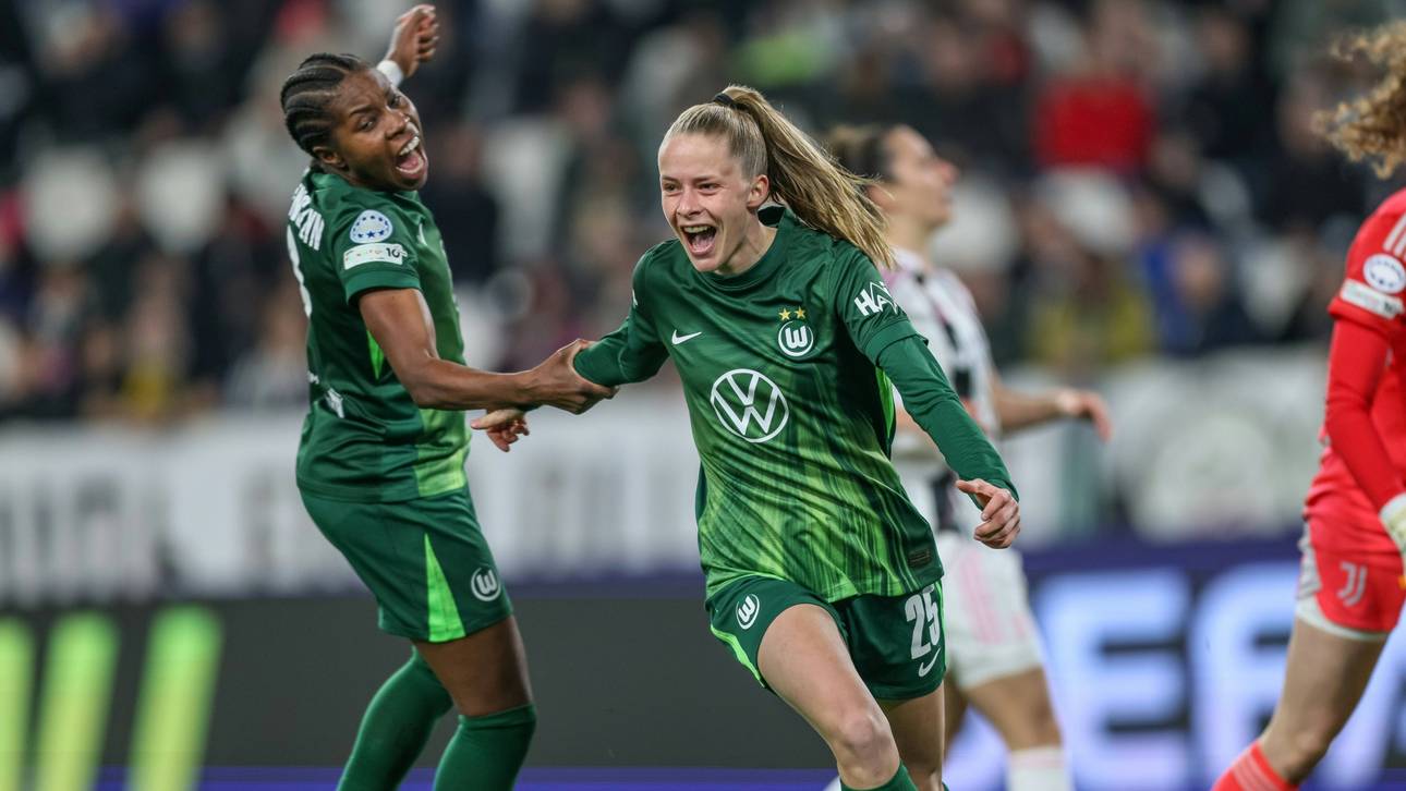 Wolfsburg feiert Einzug ins Viertelfinale