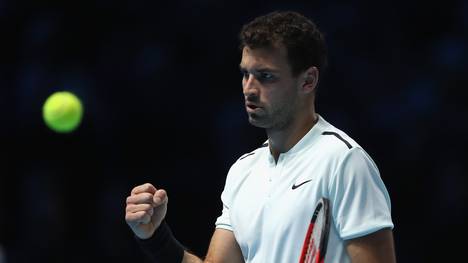 Grigor Dimitrov spielt als erster Bulgare in den ATP-Finals
