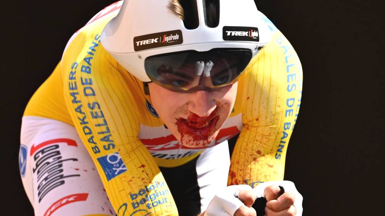 Blutauftritt bei Belgien-Rundfahrt