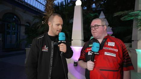 Stephen Bunting spricht vor seinem Achtelfinale mit SPORT1 über seinen neuen Ruf als Geheimfavorit und über Gegner Luke Woodhouse.