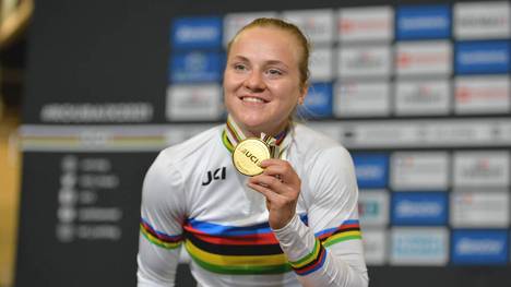 Lea Sophie Friedrich räumte bei der Bahnrad-WM 2021 ab