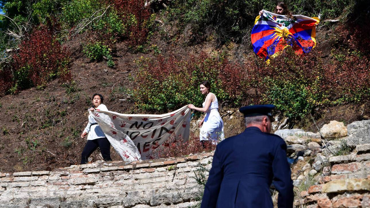 Olympia-Inzenierung bekommt Riss