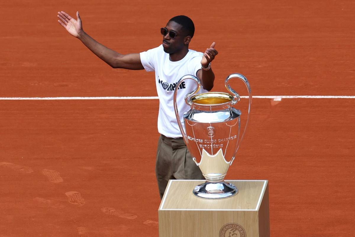 PSG lässt sich beim Tennis feiern