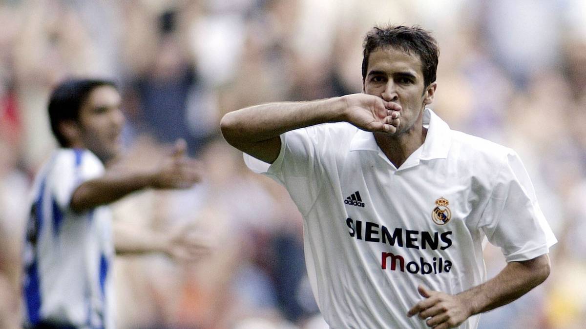 PLATZ 5 - RAUL: Die Vereinsikone der Königlichen traf 228 Mal in 550 Spielen. Insgesamt macht beim ehemaligen Schalker eine Quote von 0,41 Toren pro Spiel. Zweimal wurde Raul Torschützenkönig in Spanien (1999 und 2001)