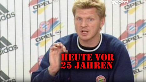 1999 macht Stefan Effenberg seinem Ärger Luft. Die Wutrede des Bayern-Stars bleibt bis heute unvergessen.