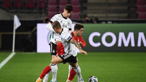 Toni Kroos absolvierte gegen die Schweiz sein 100. Länderspiel für Deutschland