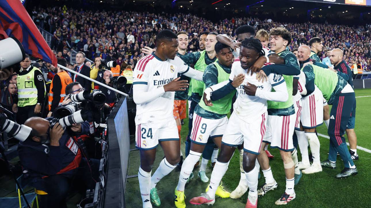 Barca reagiert auf Fahnenattacke im Clásico
