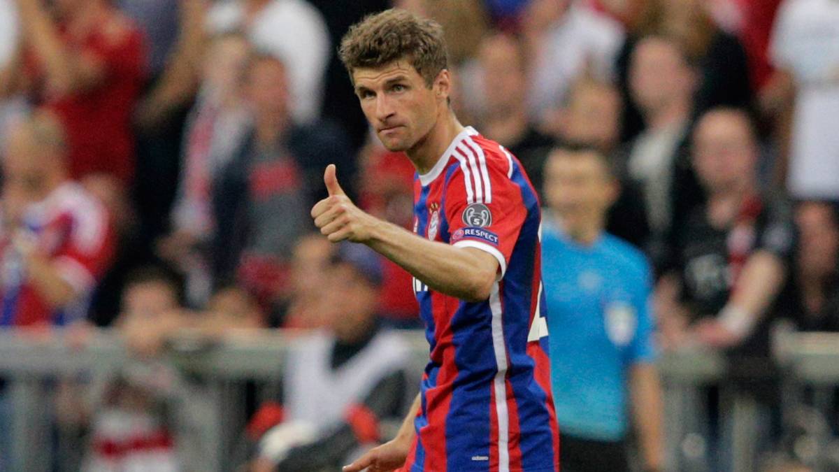  5. Platz: THOMAS MÜLLER (FC Bayern München) - 7 Tore