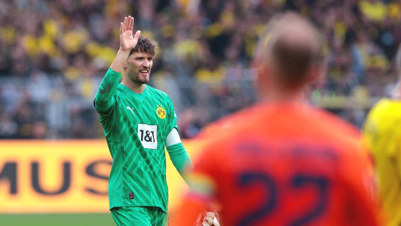 Klares BVB-Zeichen an Bayern