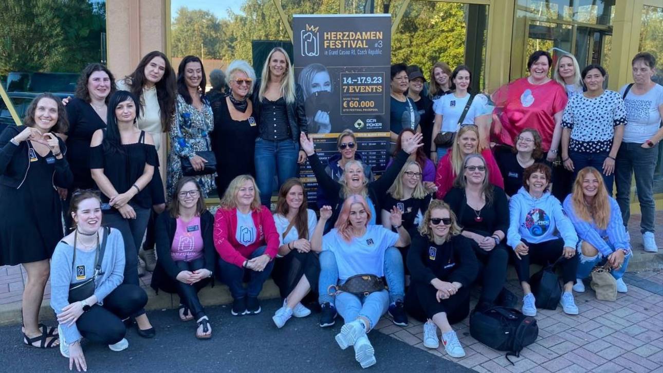 Herzdamen zu Gast im Grand Casino Aš