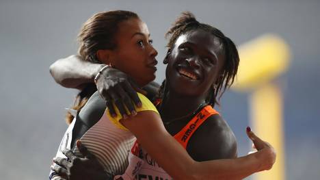 Aminatou Seyni darf bei der Leichtathletik-WM in Doha nicht über 400 Meter starten