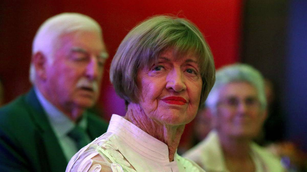 Margaret Court wird bei den Australian Open für ihren Grand-Slam-Sieg geehrt