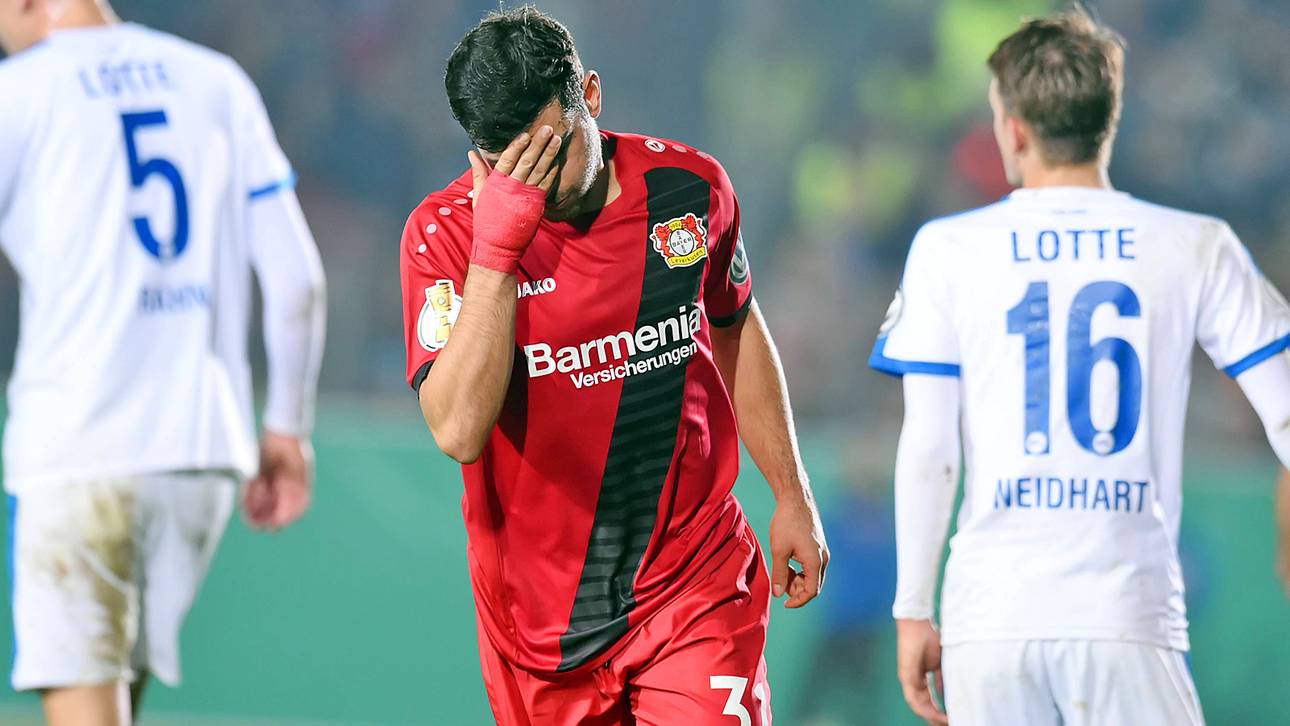 Lotte blamiert Bayer ohne Schmidt