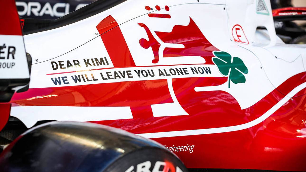 Räikkönen mit legendärer Aktion geehrt