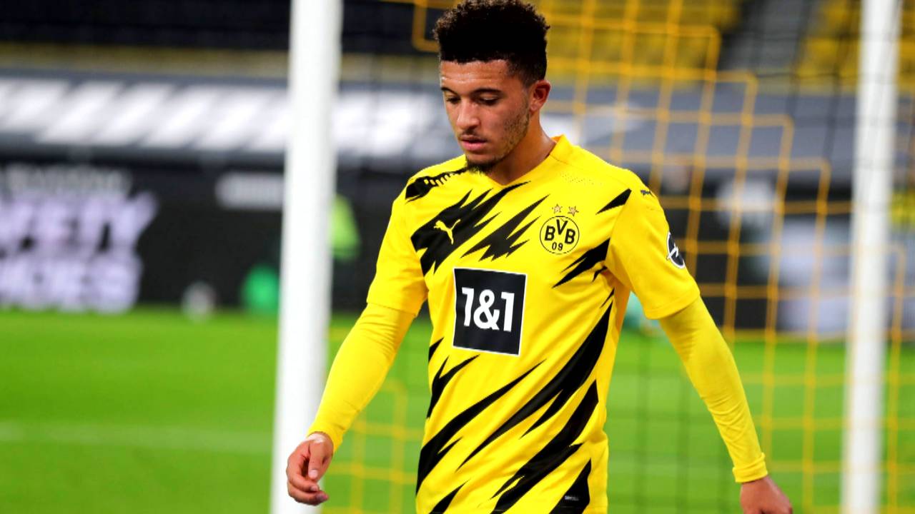 Jadon Sancho vom BVB versucht seine Formkrise gelassen zu sehen