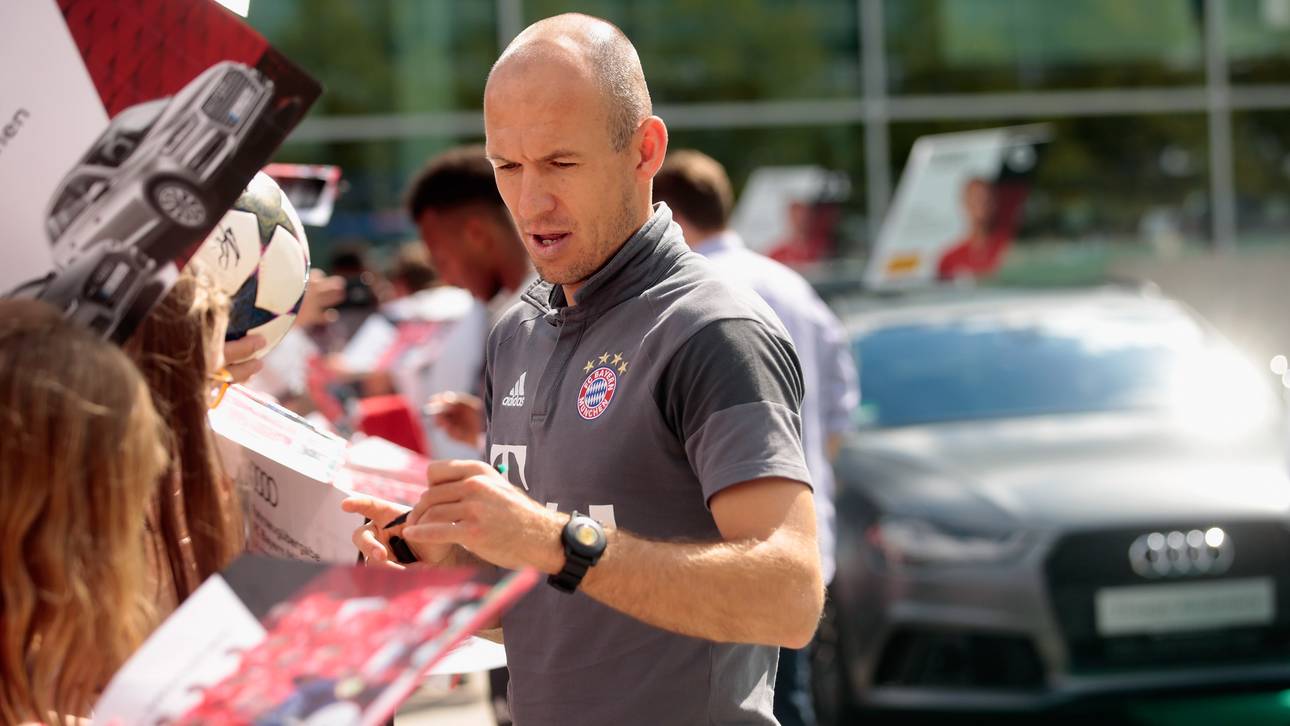 Robben: „Noch nicht in Topform“