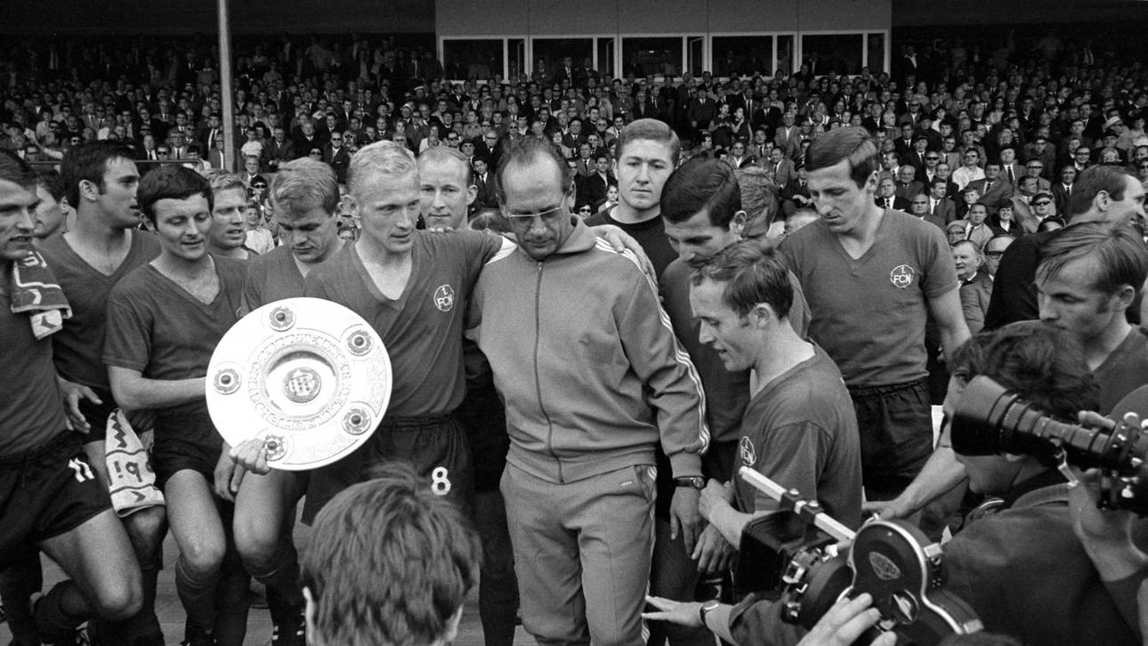 Max Merkel holte mit dem 1. FC Nürnberg 1968 den Meistertitel