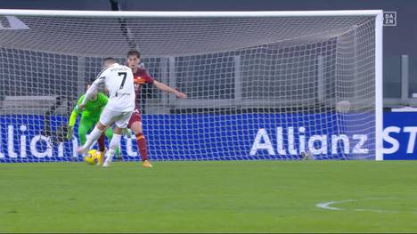 Juventus Turin feiert gegen die AS Rom einen Sieg. Matchwinner war einmal mehr Cristiano Ronaldo, der gerade erst 36 Jahre alt geworden ist.