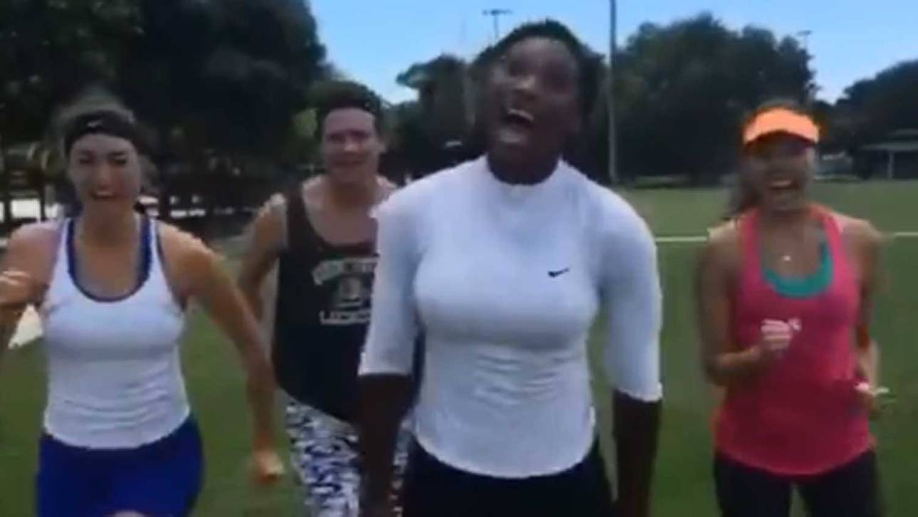 Williams mit lustigem Video