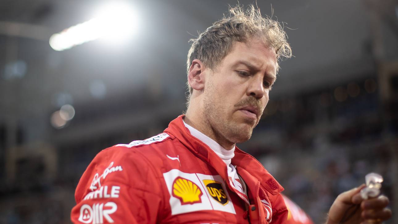 Vettel leitet Ferrari-Absturz ein