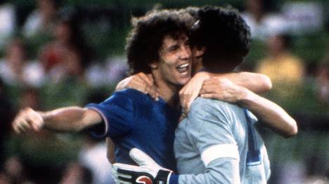 Fulvio Collovati (l.) besiegte 1982 im WM-Finale mit Italien die DFB-Auswahl, jetzt sorgt er für einen TV-Eklat