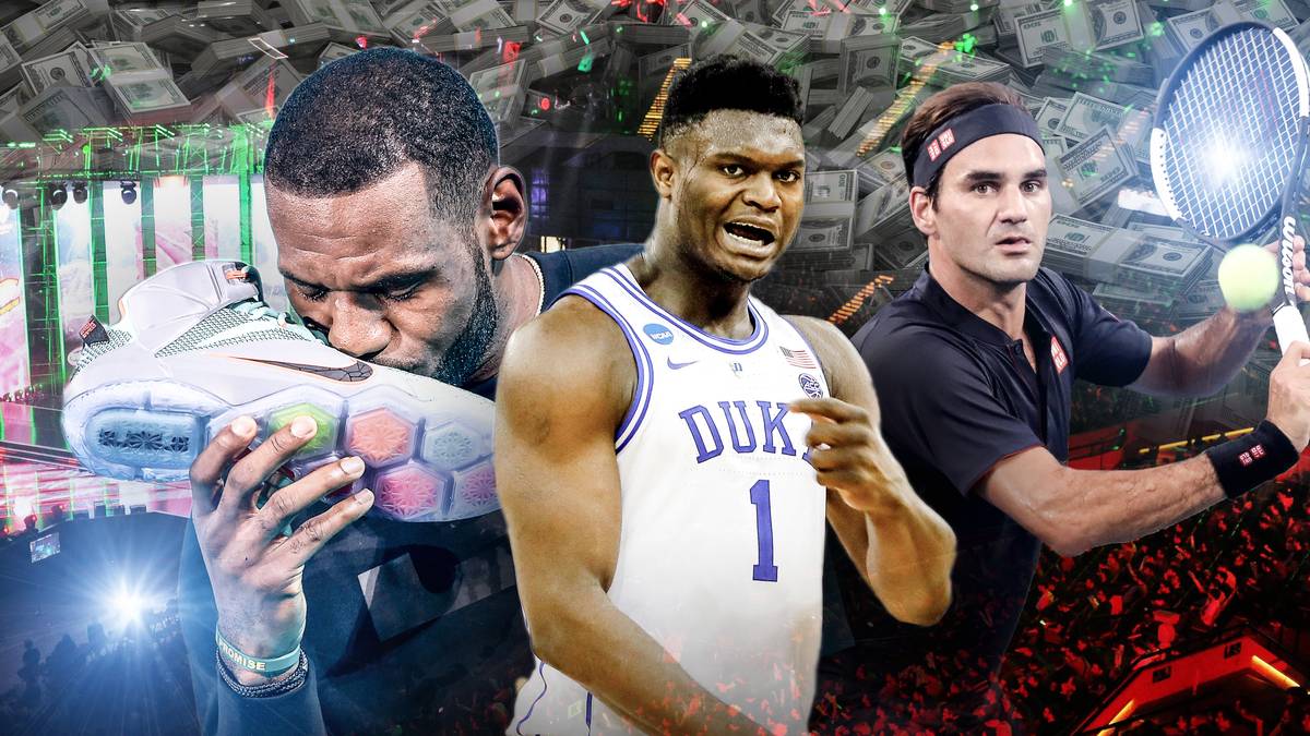 Es wird nicht der letzte lukrative Werbevertrag sein, den Williamson einheimsen wird. SPORT1 präsentiert die berühmtesten Sportler mit den größten Sponsoreneinnahmen im Jahr (Quelle: ESPN) 