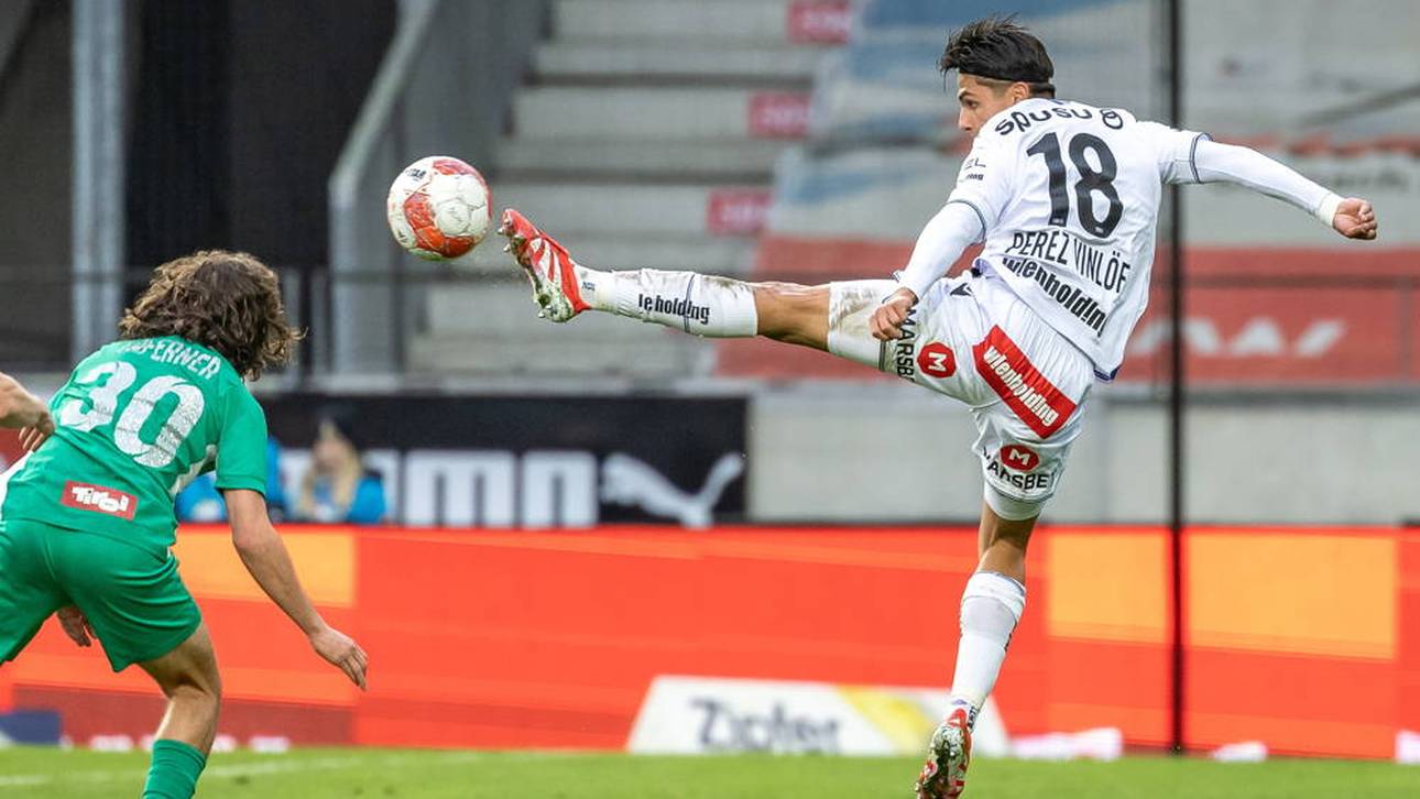 Für Matteo Perez Vinlöf läuft es bei Austria Wien richtig gut