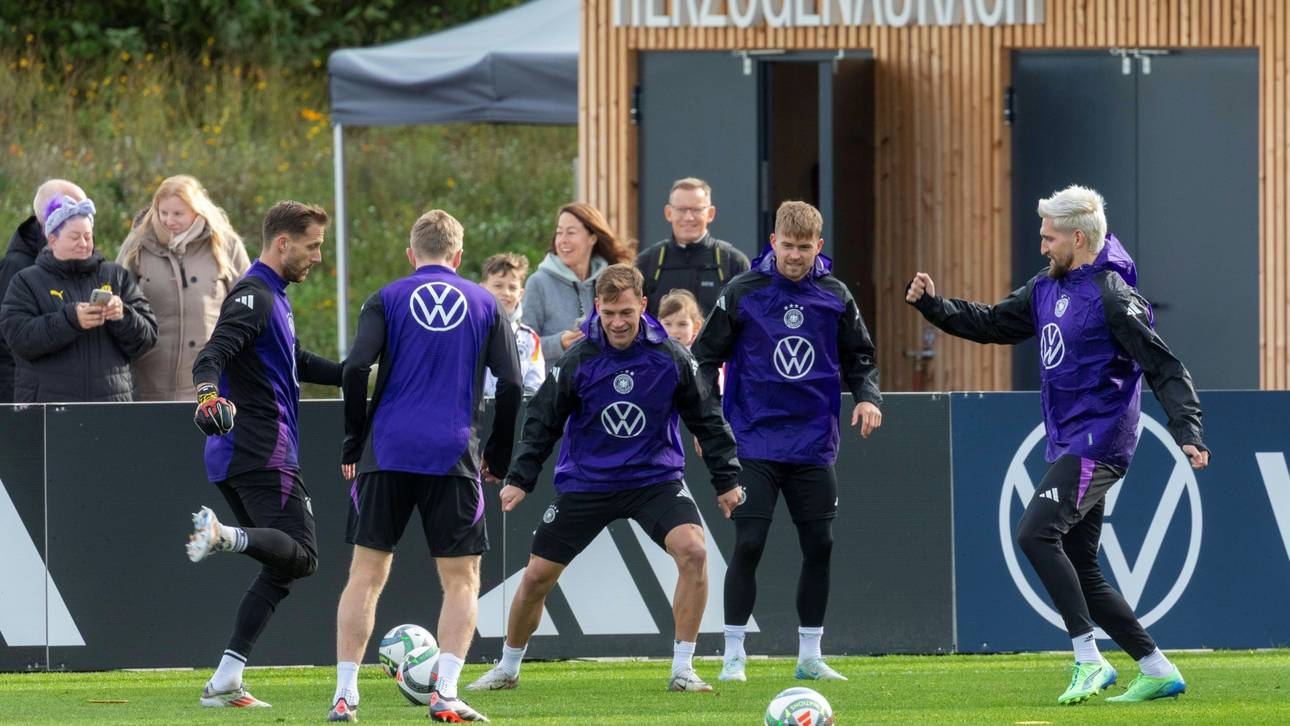 DFB-Training im "Home Ground" von Herzogenaurach 