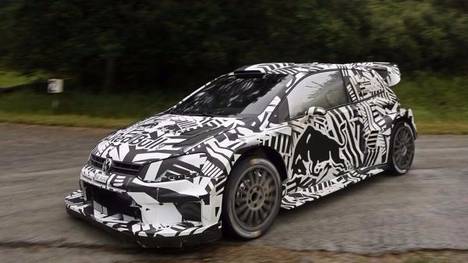 Die 2017er-Version des Volkswagen Polo R WRC soll irgendwann Farbe bekommen