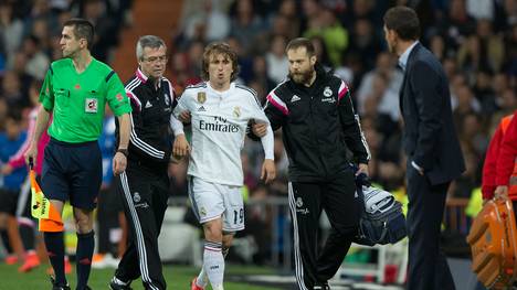 Luka Modric-Real Madrid CF v Malaga CF - La Liga